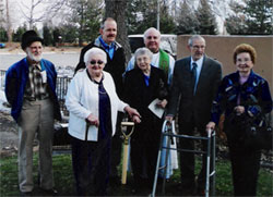 Pastor Knapp and some of the charter members